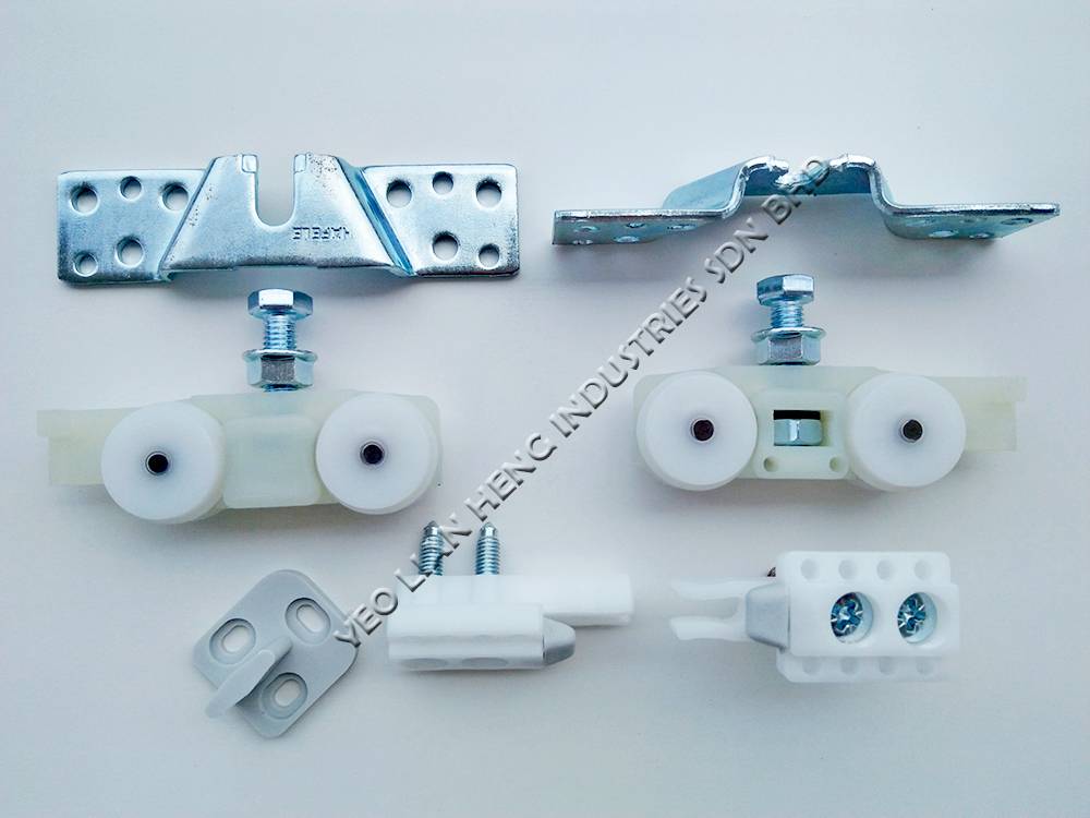 HAFELE WOODEN SILENT SLIDING DOOR FITTING FOR SINGLE DOOR MAX LOAD 100KG